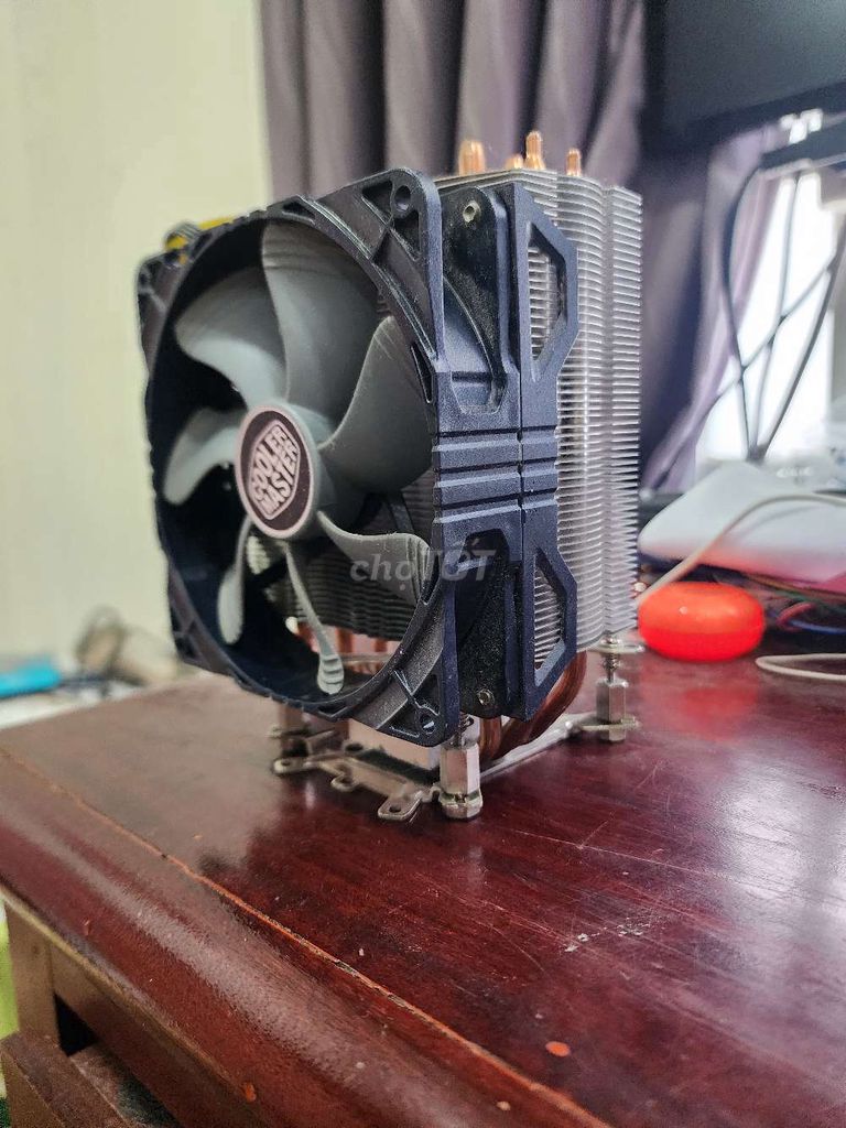 Tản nhiệt CPU Cooler Master Đen. Mua bán Linh kiện (RAM, Card...) tại Quận 1 Tp Hồ Chí Minh được đăng bởi Ngô Tấn Cường hình 1