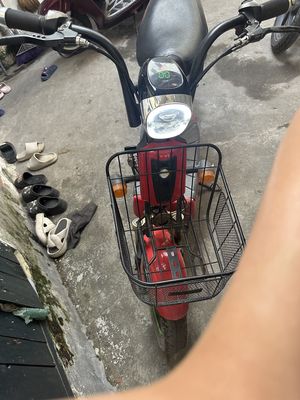 Xe đạp điện màu Đỏ