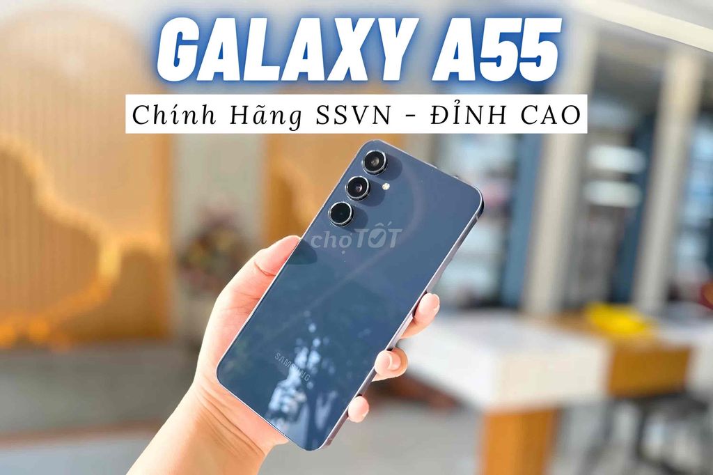 Galaxy A55 5G - 256G - SSVN - BH Siêu Dài 2025