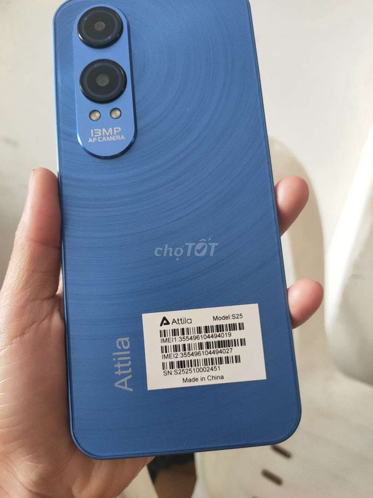 Attila S25 8GB/128GB 99% chưa sửa chữa. Mua bán Điện thoại tại Thành phố Biên Hòa Đồng Nai được đăng bởi Đỗ Văn Đào hình 1