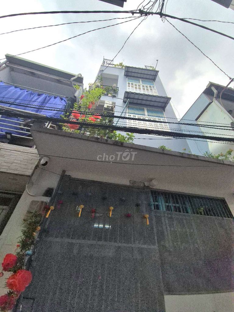 bán nhà 3 Lầu hẻm thông giá 5,1 tỷ