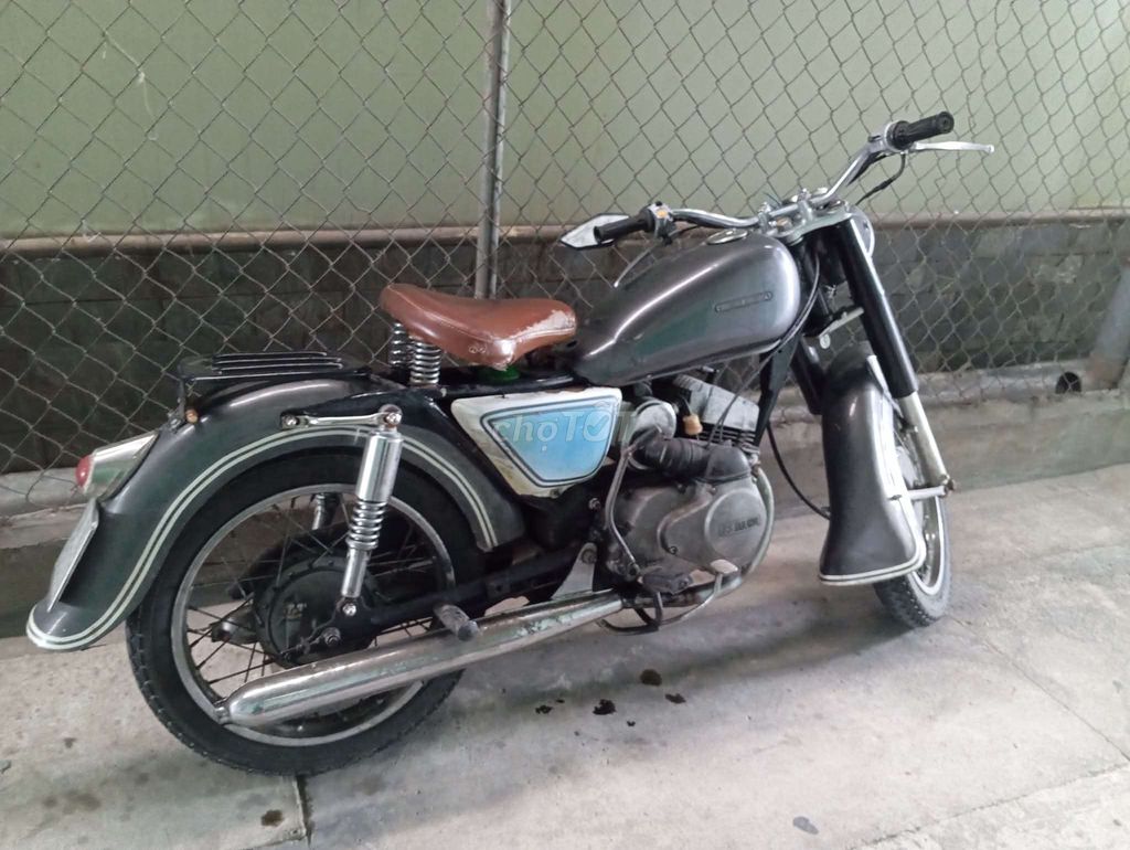 xe cổ Suzuki Bs125. Mua bán Xe máy tại Thị xã Bến Cát Bình Dương được đăng bởi Gia Huy BĐS hình 1