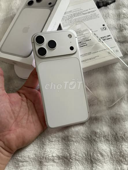 Apple 17 Pro Max 256GB Bạc VN/A. Mua bán Điện thoại tại Quận 5 Tp Hồ Chí Minh được đăng bởi Hội Đồ Điện Tử hình 1