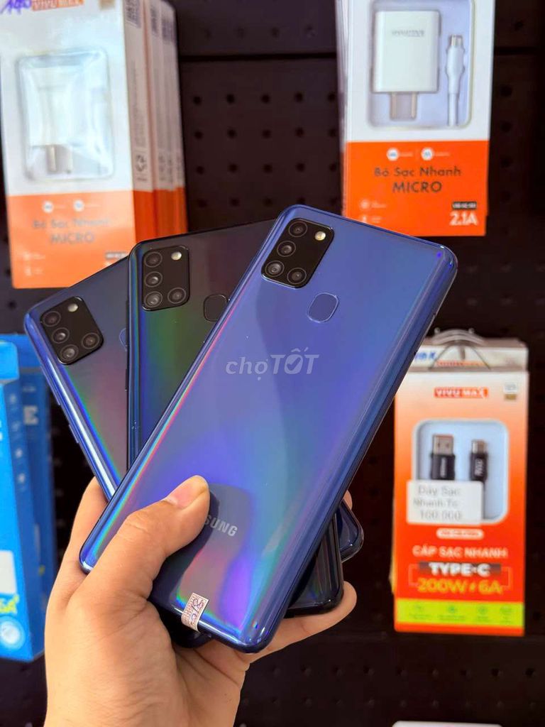 Samsung A21s 3GB 32GB Xanh. Mua bán Điện thoại tại Thành phố Sóc Trăng Sóc Trăng được đăng bởi điện thoại giá sỉ 441 lê Hồng Phong  hình 1