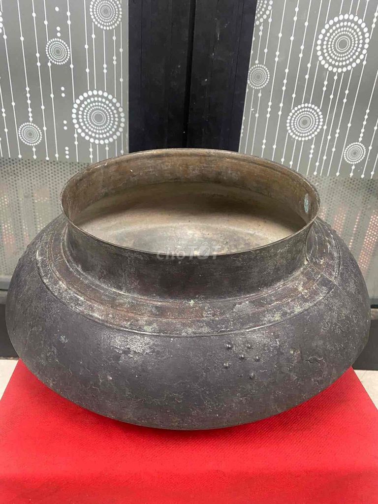 Nồi đồng cổ Bánh dày 24cm Lành đẹp. Mua bán Đồ sưu tầm, đồ cổ tại Huyện Hóc Môn Tp Hồ Chí Minh được đăng bởi lê cường hình 1