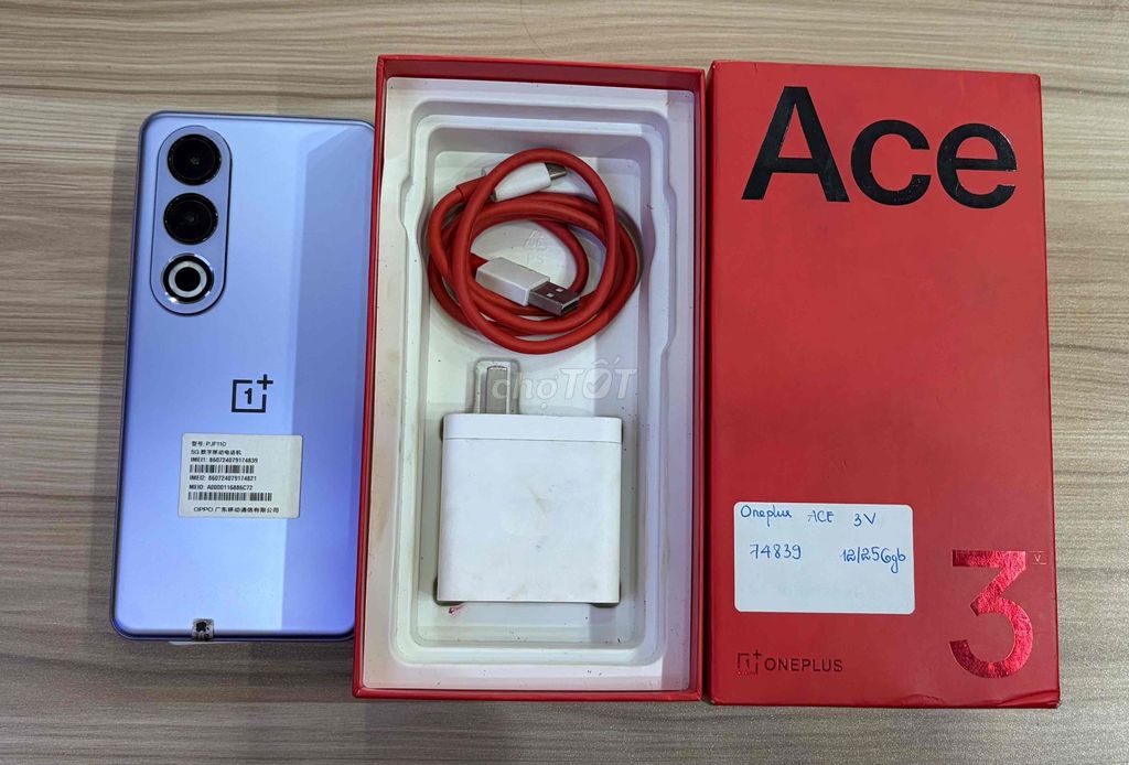 Oneplus ACE 3V 256GB Tím. Mua bán Điện thoại tại Quận 10 Tp Hồ Chí Minh được đăng bởi Yến Yến hình 1