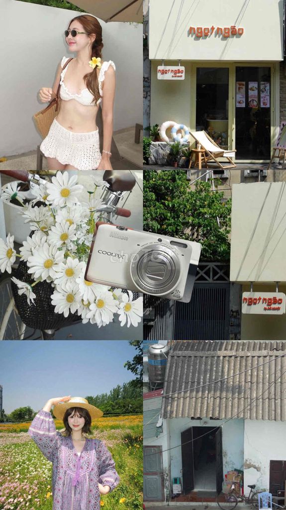 Máy ảnh Nikon Coolpix S6500 Bạc. Mua bán Máy ảnh, Máy quay tại Quận Bắc Từ Liêm Hà Nội được đăng bởi Ngọc Ánh hình 1