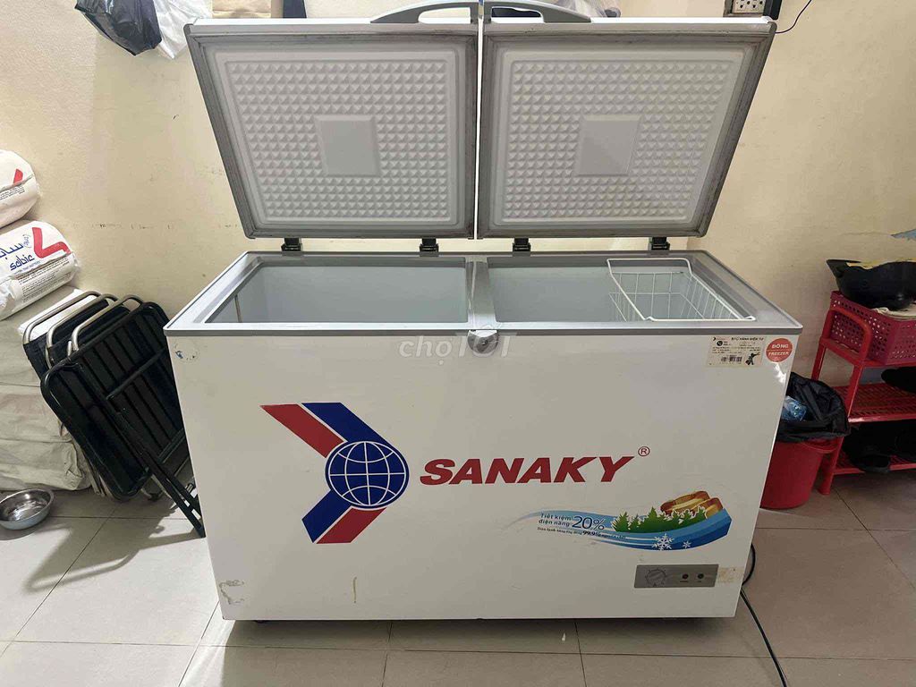 Tủ lạnh sanaky 360l mới 90%