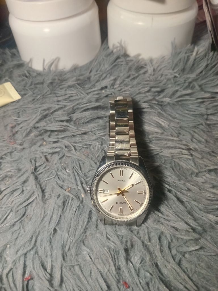Đồng hồ Casio kim loại Bạc. Mua bán Đồng hồ tại Thành phố Thuận An Bình Dương được đăng bởi Nhân Trọng hình 1