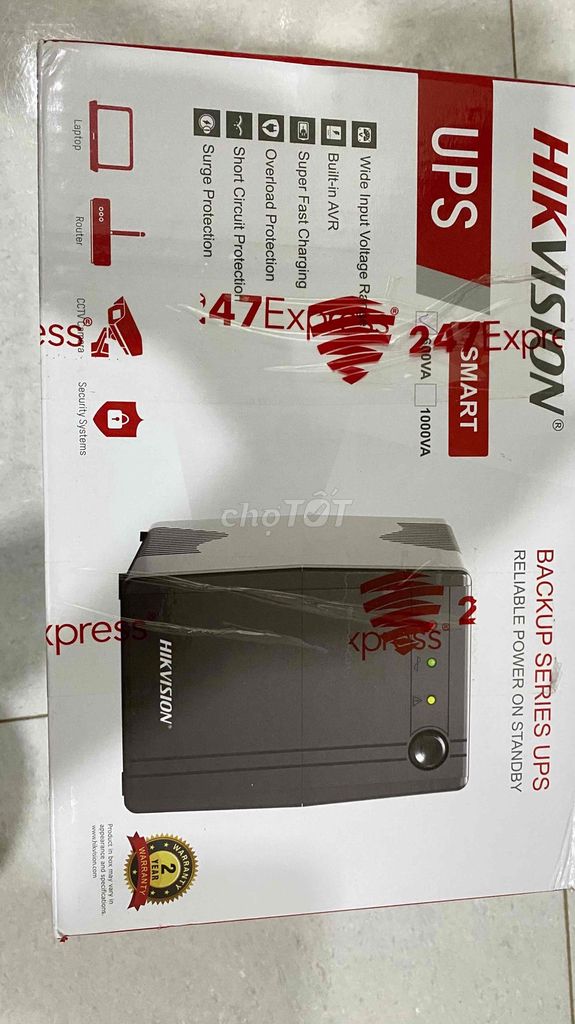 Bộ lưu điện UPS Hikvision Backup Series. Mua bán Phụ kiện (Màn hình, Chuột...) tại Huyện Lạng Giang Bắc Giang được đăng bởi Nguyễn Minh Khoa hình 1