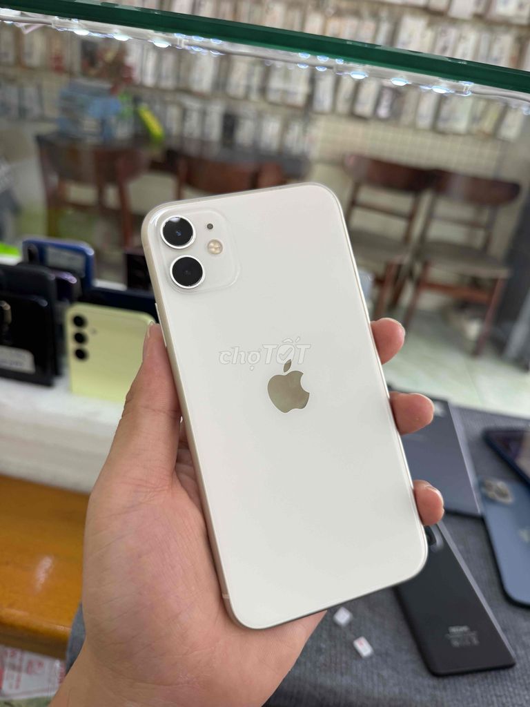 iPhone 11 128GB Trắng Đã sử dụng. Mua bán Điện thoại tại Huyện Tam Bình Vĩnh Long được đăng bởi Trong Tran hình 1