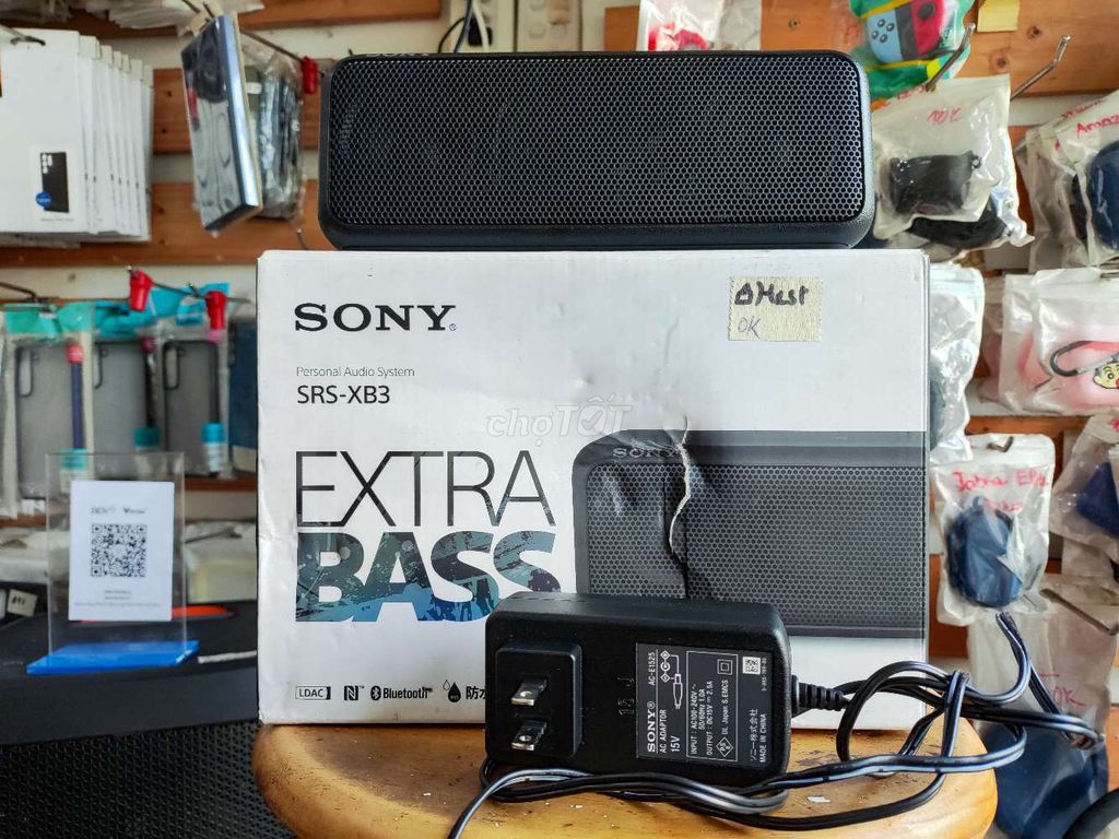 Loa Sony SRS XB3 - Màu đen - Fullbox. Mua bán Tivi, Âm thanh tại Quận 5 Tp Hồ Chí Minh được đăng bởi Cam Phu hình 1