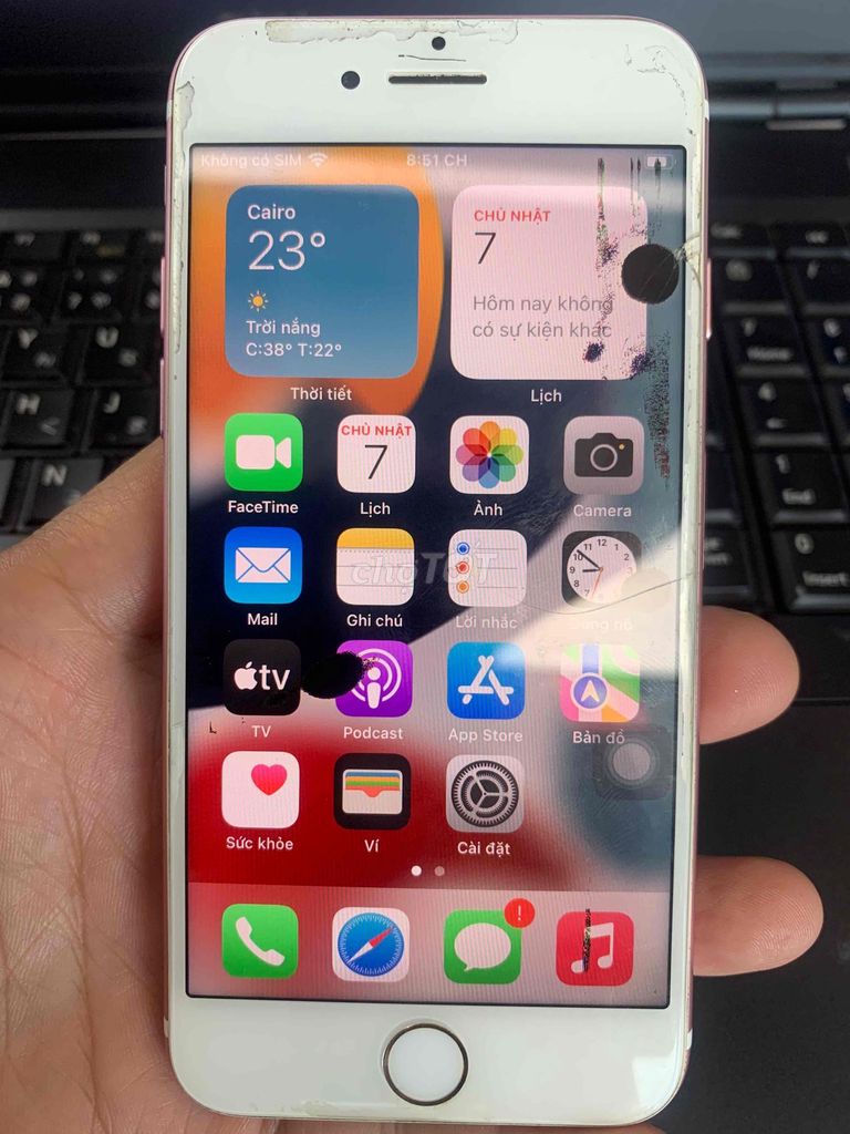 Apple iPhone 7 32GB Hồng Đã qua sử dụng. Mua bán Điện thoại tại Quận Cầu Giấy Hà Nội được đăng bởi Minh hình 1