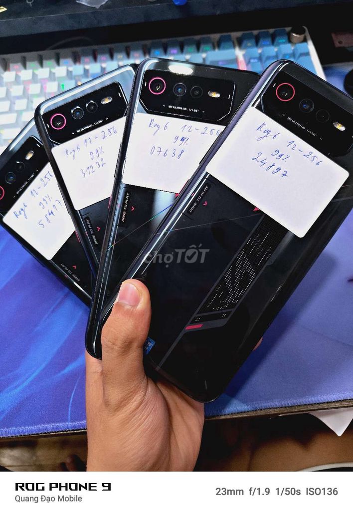 Rogphone 6 bản 12-256 đẹp 99%. Mua bán Điện thoại tại Quận Hà Đông Hà Nội được đăng bởi Đạo Nguyễn hình 1