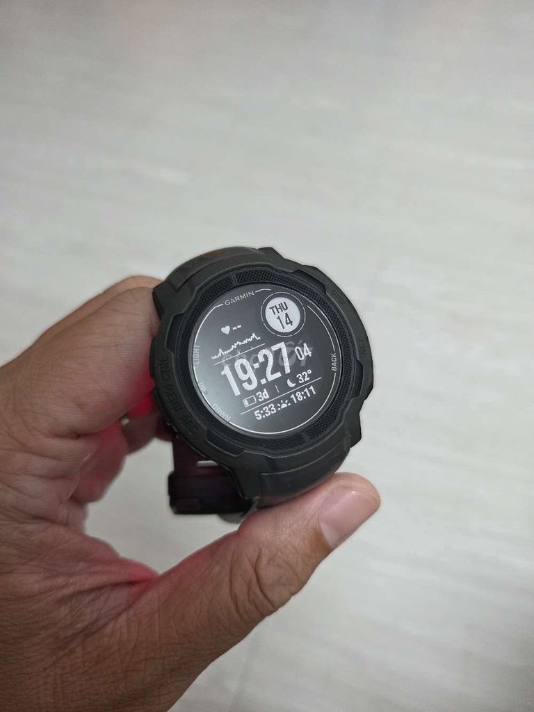 Garmin Instinct 2 Đen chính hãng, đẹp keng. Mua bán Thiết bị đeo thông minh tại Quận Tân Phú Tp Hồ Chí Minh được đăng bởi Châu hình 1
