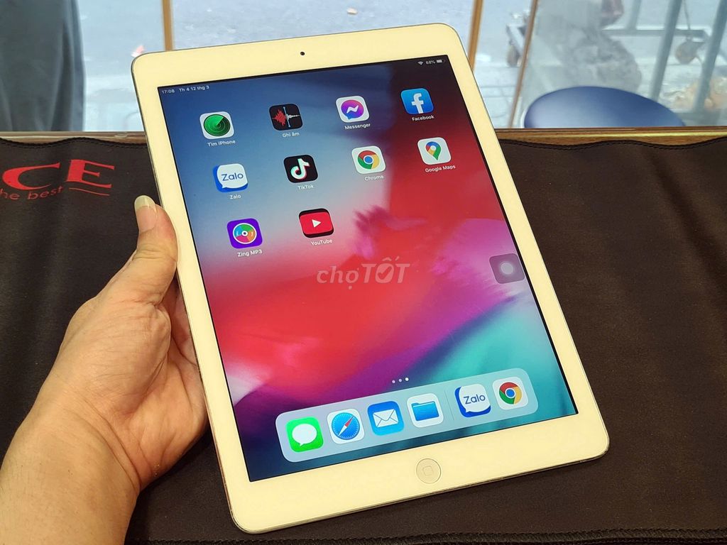 iPad Air Zin Ngon Đủ C.Năng, Có Sạc, Bảo Hành Dài