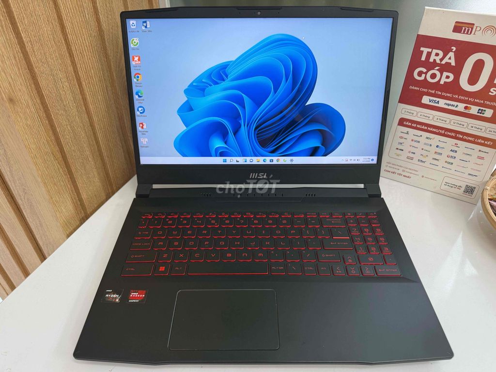 💻MSI Bravo 15-B5DD/AMD Ryzen 5/8GB/512GB/RX5500 4G. Mua bán Laptop tại Quận Ninh Kiều Cần Thơ được đăng bởi Cầm Đồ Thànhmobile cần thơ hình 1