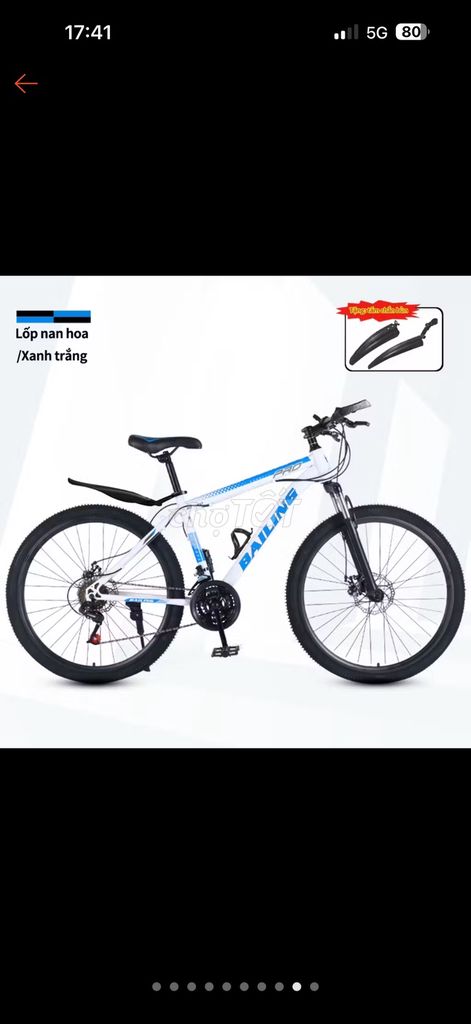 Xe đạp địa hình Bailing Nan hoa. Mua bán Xe đạp tại Huyện Long Thành Đồng Nai được đăng bởi Shi Đớ hình 1