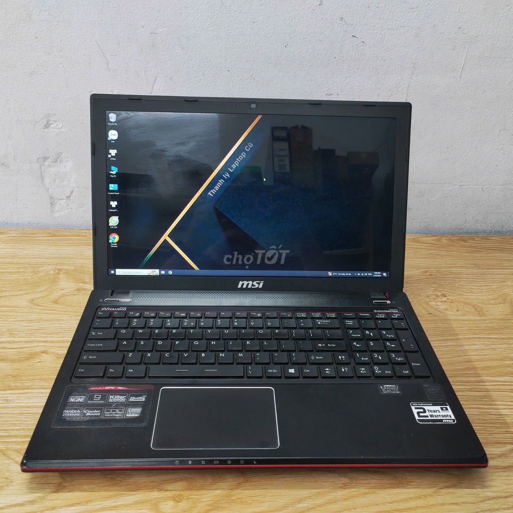 MSI GE60 I5-4210H R12G SSD128GB+500G 15.6”FHD IPS