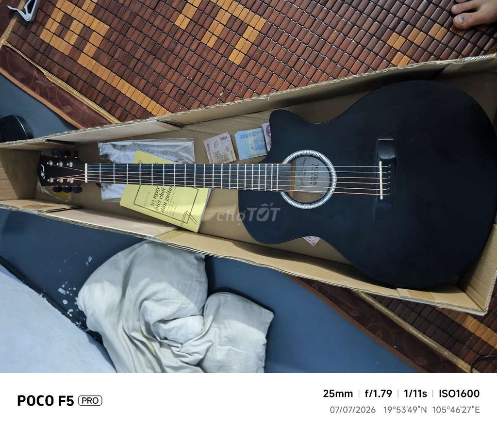 Đàn Guitar ST X1 Đen Đã sử dụng. Mua bán Nhạc cụ tại Huyện Hoằng Hóa Thanh Hóa được đăng bởi Lê Đức Anh hình 1
