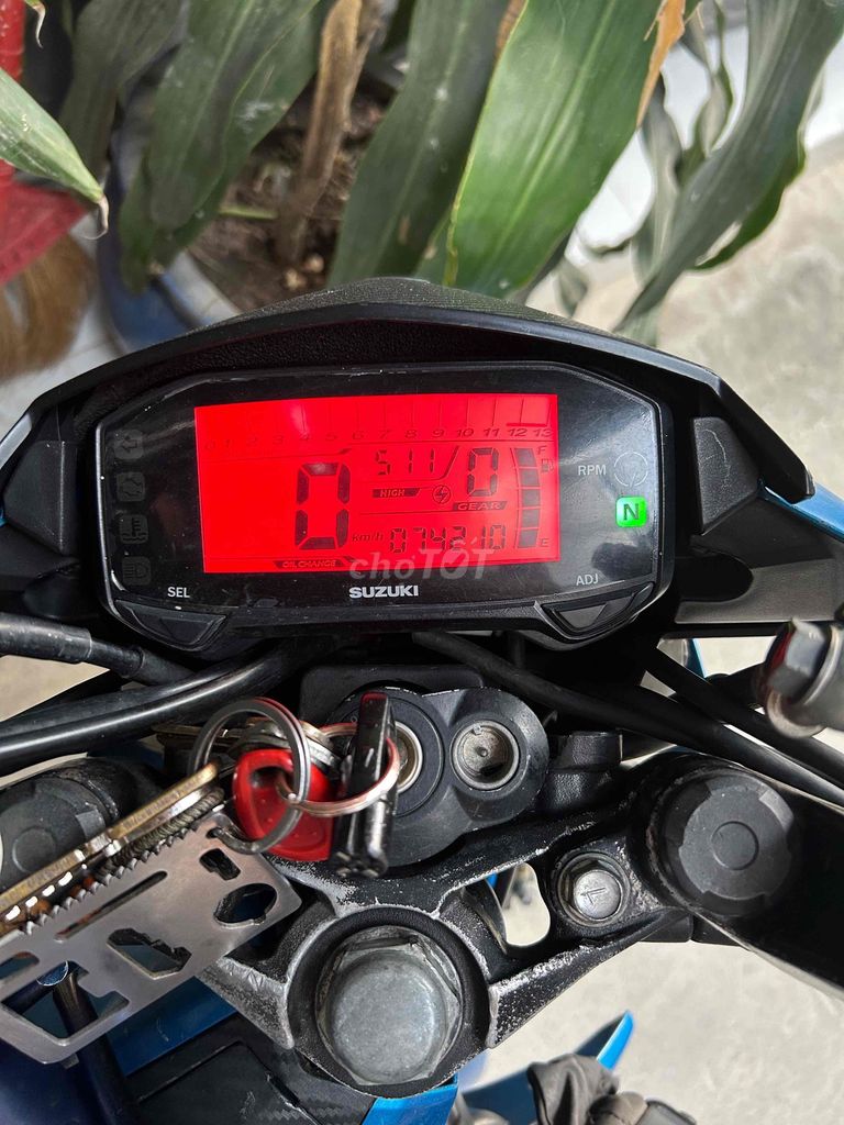 Suzuki Raider 2017 Xanh dương 74210 km. Mua bán Xe máy tại Quận Bình Thạnh Tp Hồ Chí Minh được đăng bởi Hoàng Bảo hình 4