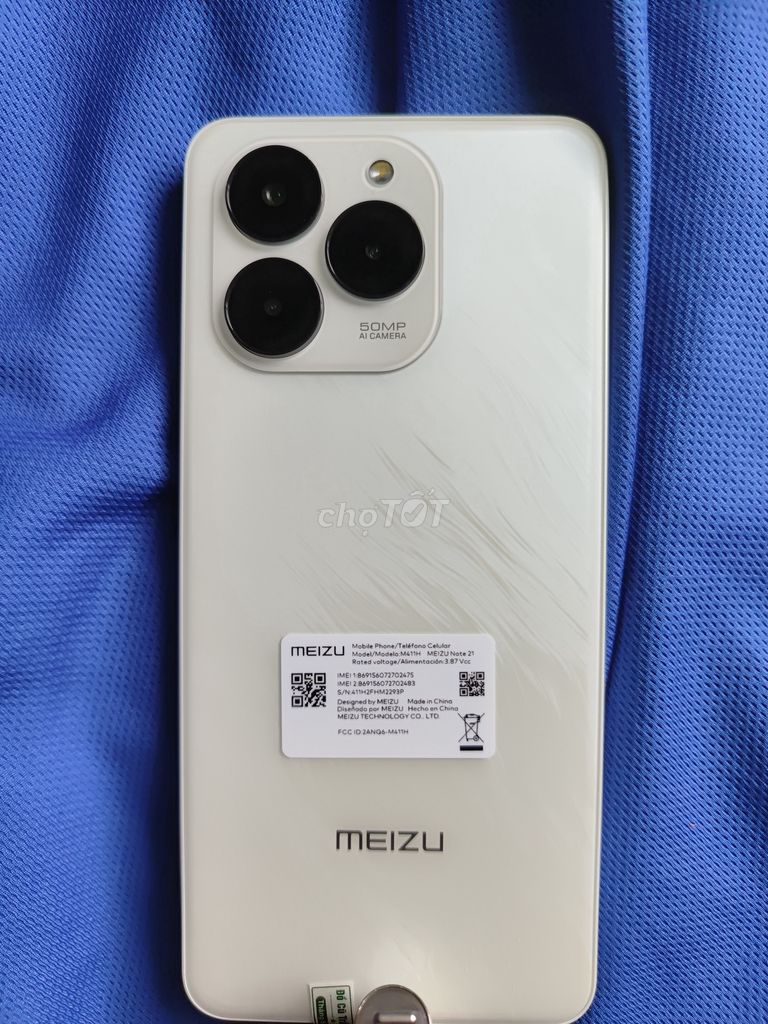 MEIZU NOTE 21 - 16GB/256GB - MÀU TRẮNG - MÁY 99%. Mua bán Điện thoại tại Thành phố Huế Thừa Thiên Huế được đăng bởi Hoàng Văn Minh hình 1