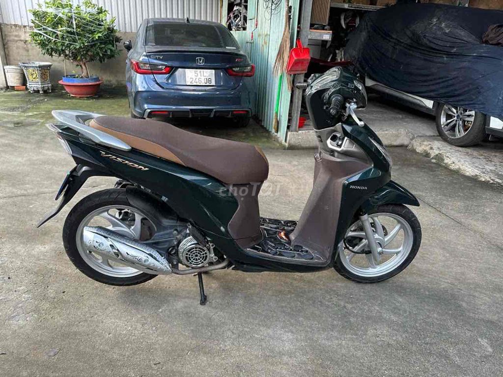 Honda Vision 110 Fi, мятно-синий, 2020, номер ТП