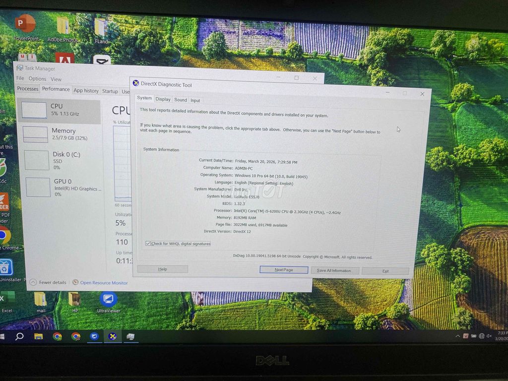Dell Latitude E5570 i5-6200U 8GB/256GB. Mua bán Laptop tại Quận Hà Đông Hà Nội được đăng bởi Hưng hình 1