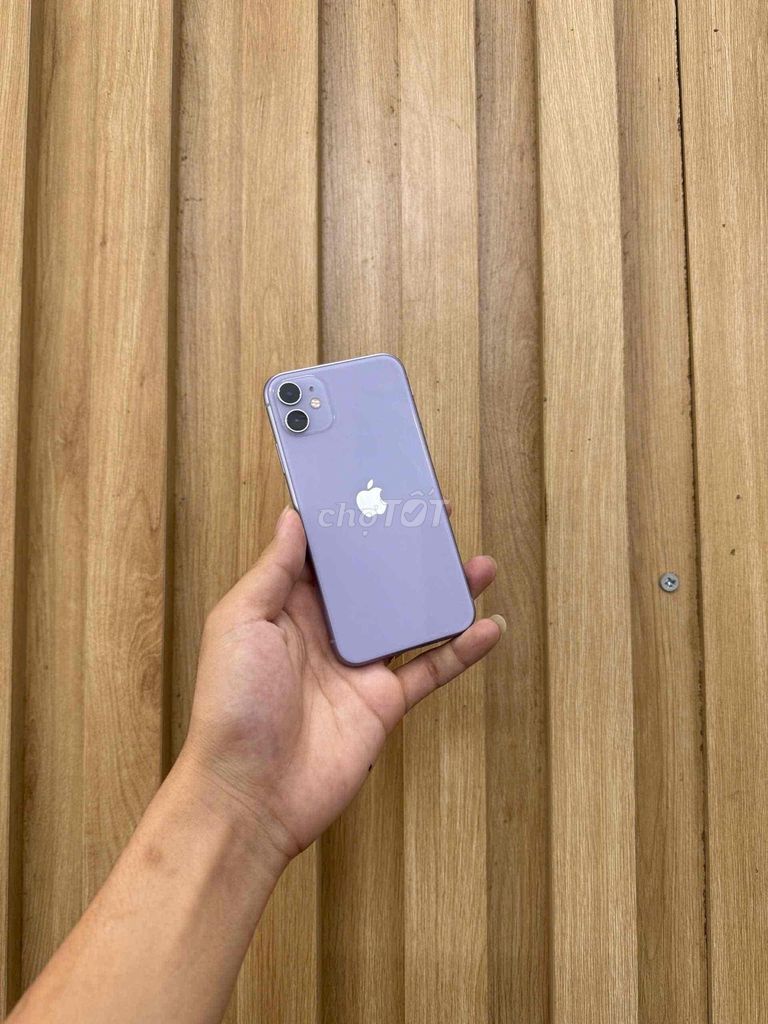 Apple iPhone 11 256GB Tím 100% pin 99%. Mua bán Điện thoại tại Quận Đống Đa Hà Nội được đăng bởi Hanoi moibile đức hình 1