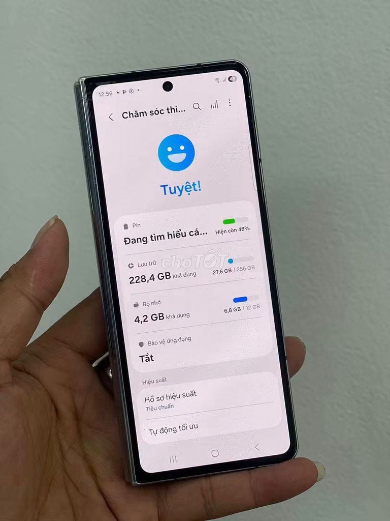 Samsung Z Fold 4 12GB 256GB Xám. Mua bán Điện thoại tại Quận Bình Thạnh Tp Hồ Chí Minh được đăng bởi Hội Đồ Điện Tử hình 1