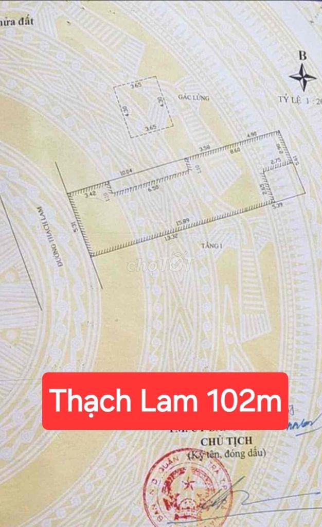 Bán lô đất Mặt Tiền Thạch Lam-Sơn Trà-Đà Nẵng