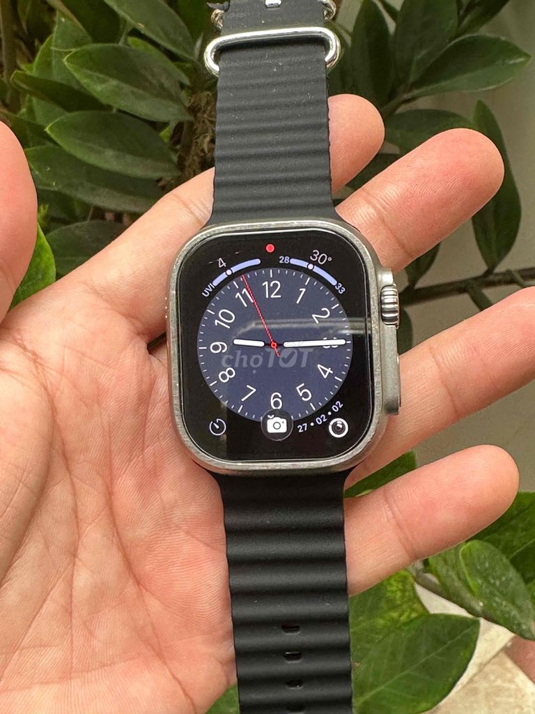 Apple Watch Ultra Titanium Ceramic Đen Bạc. Mua bán Thiết bị đeo thông minh tại Quận Cầu Giấy Hà Nội được đăng bởi Minh Khuê hình 1