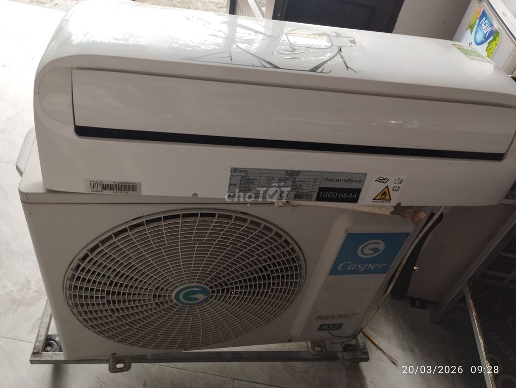 Điều hòa Casper 12.000 BTU Thái lan Bảo Hành 6 tha. Mua bán Máy lạnh, điều hoà tại Huyện An Dương Hải Phòng được đăng bởi Quốc An hình 1