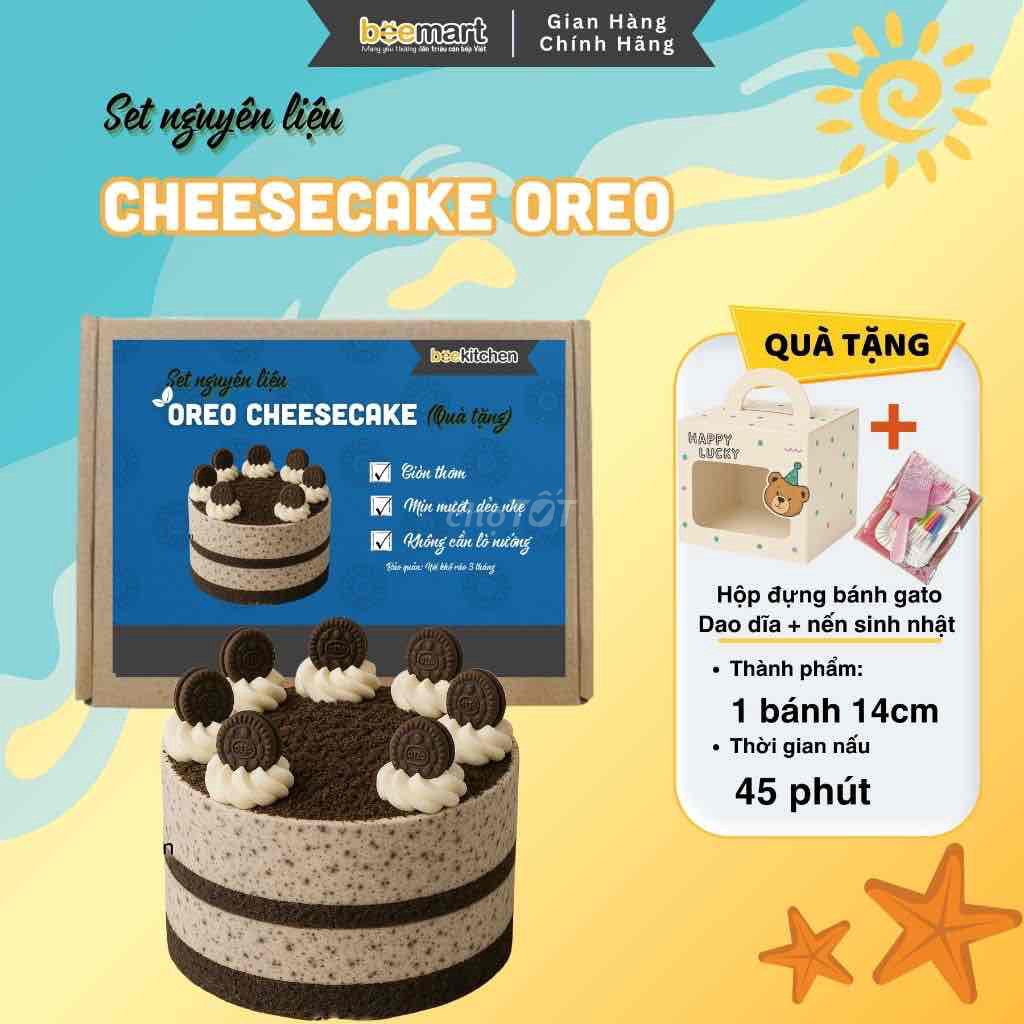 Cheesecake Oreo Bee Kitchen 14cm. Mua bán Đồ ăn, thực phẩm và các loại khác tại Thành phố Thủ Đức Tp Hồ Chí Minh được đăng bởi Han Nguyen hình 1