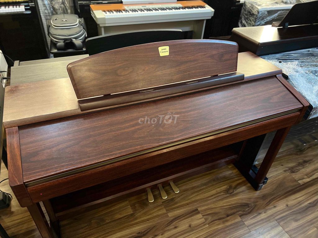 Piano Điện Yamaha Clp150 màu mận đỏ