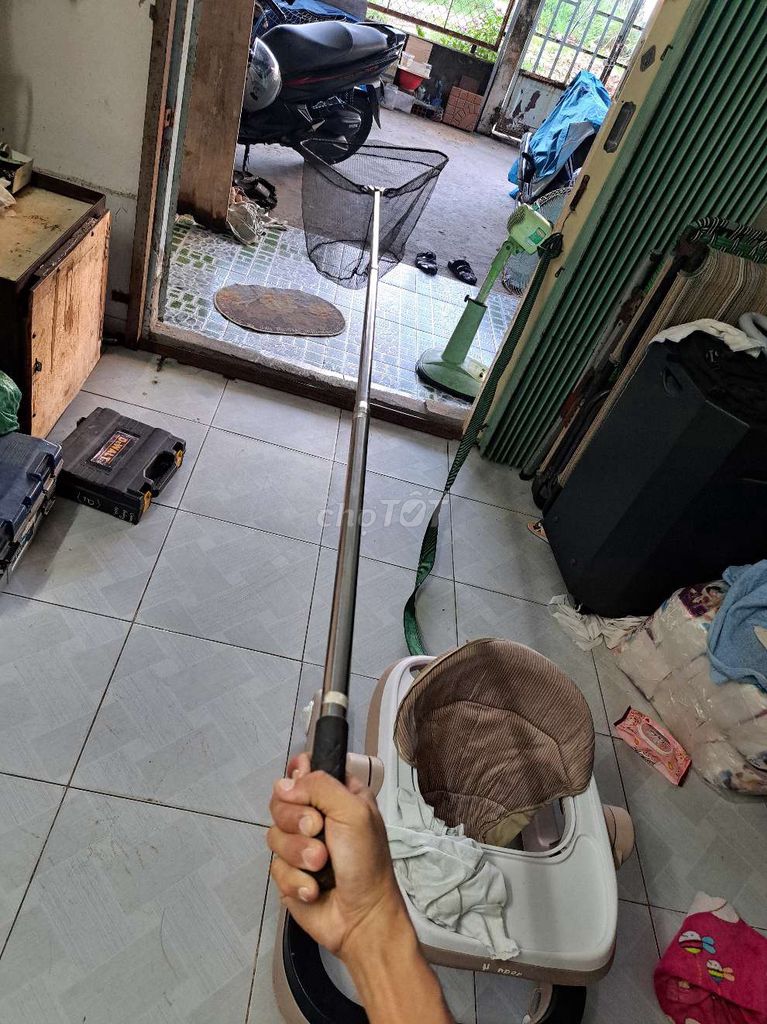 Vợt cá kim loại màu Đen. Mua bán Đồ thể thao, Dã ngoại tại Quận Ninh Kiều Cần Thơ được đăng bởi LÀM ĂN CỨ GỌI TRỰC TIẾP  hình 1