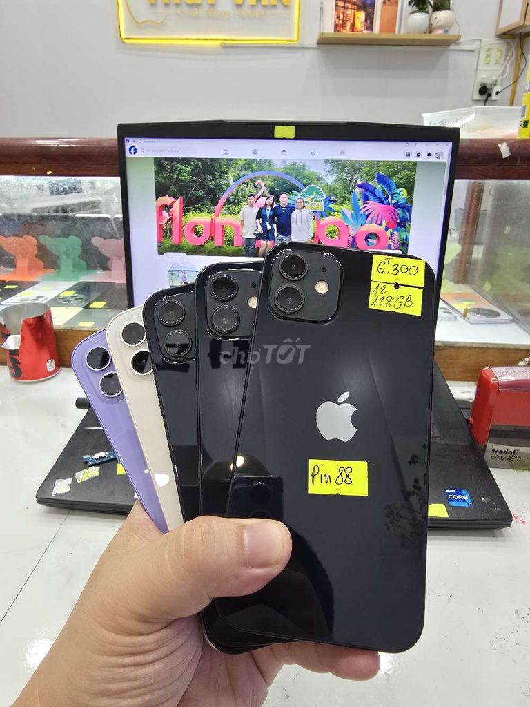 Apple iPhone 12 Thường 128GB. Mua bán Điện thoại tại Thành phố Long Xuyên An Giang được đăng bởi Facebook Cầm Đồ Thúy Vân hình 1