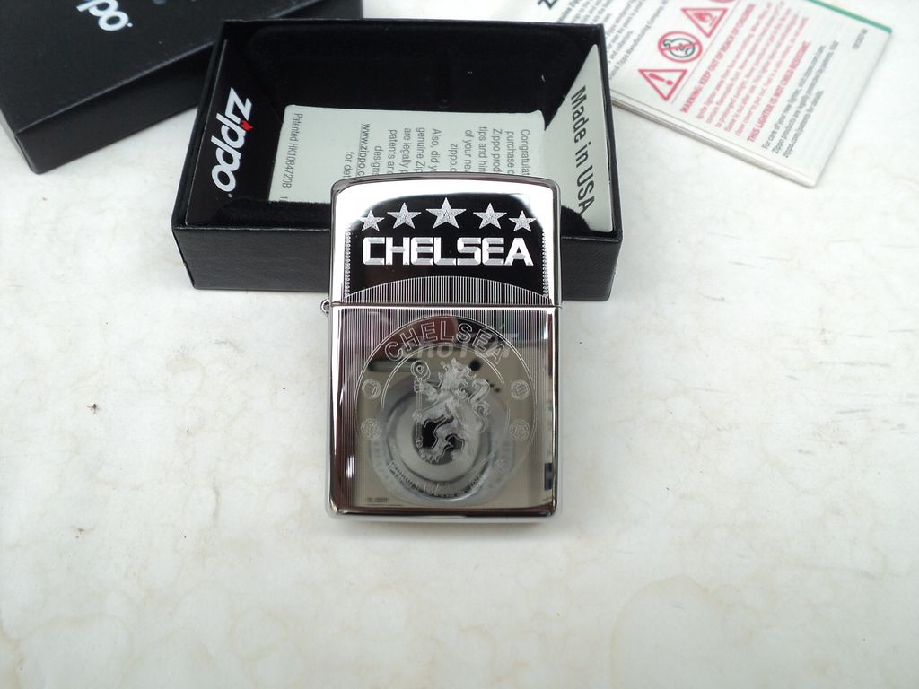 Giao lưu cây CHELSEA  FC / Zippo Mỹ, zin a - z