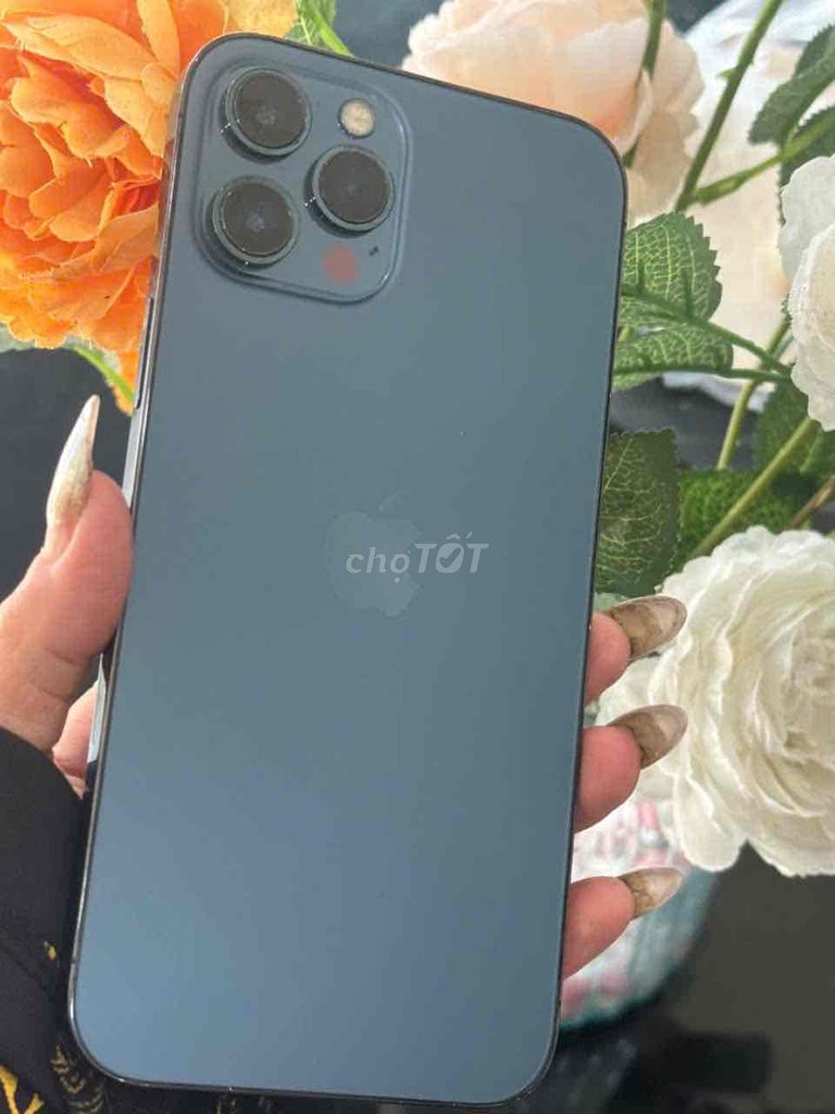 Apple iPhone 12 Pro Max 128GB Xanh màn lk. Mua bán Điện thoại tại Quận Hai Bà Trưng Hà Nội được đăng bởi doan kim ly hình 1