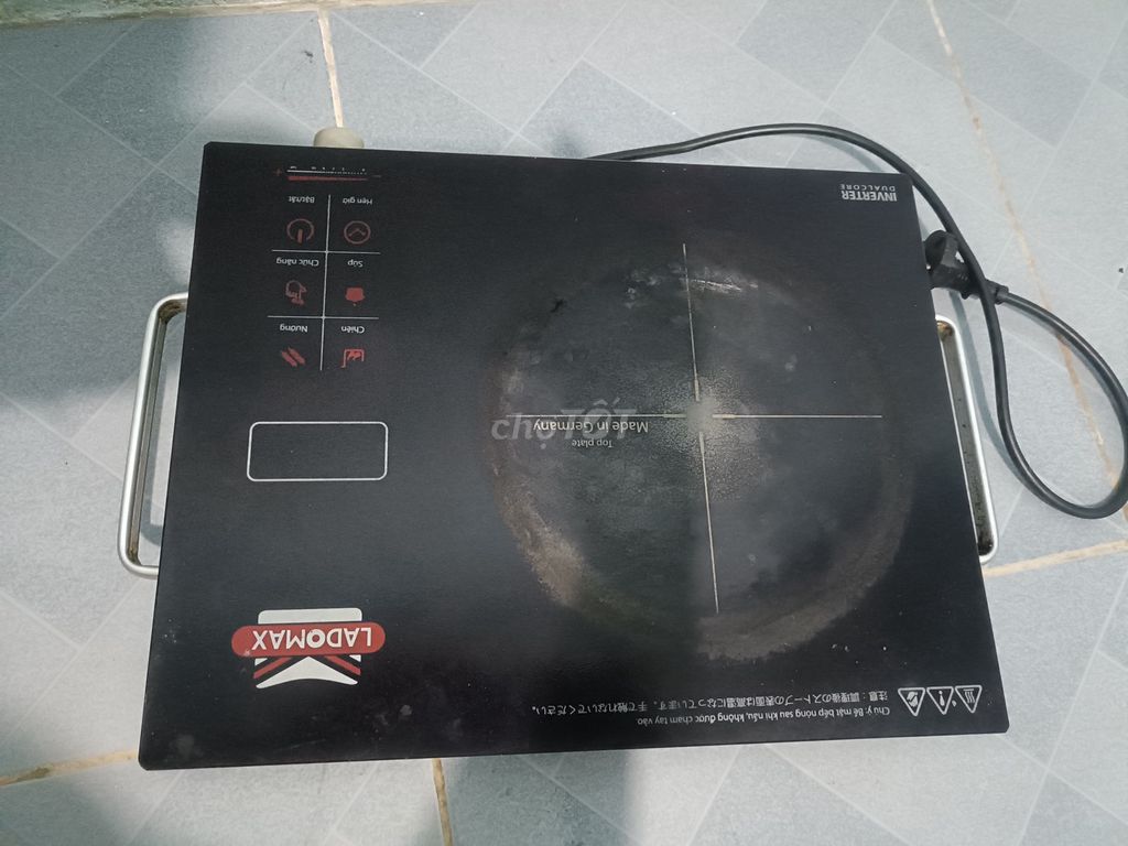 Bếp từ LADOMAX INVERTER DUALCORE Đen Đức. Mua bán Bếp, lò, đồ điện nhà bếp tại Quận Ngũ Hành Sơn Đà Nẵng được đăng bởi Lê Văn Hiếu hình 1