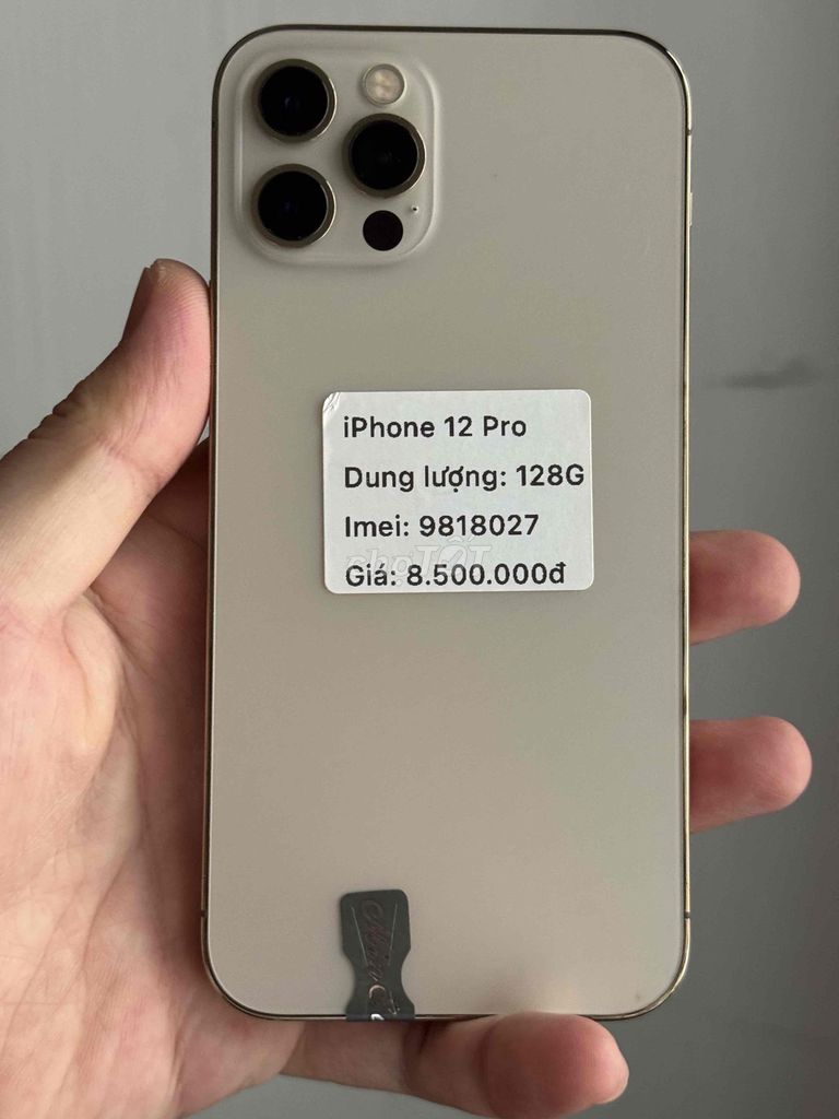 iPhone 12 Pro 128GB vàng gold máy đẹp zin keng. Mua bán Điện thoại tại Thành phố Buôn Ma Thuột Đắk Lắk được đăng bởi Nguyễn Hoàng hình 1