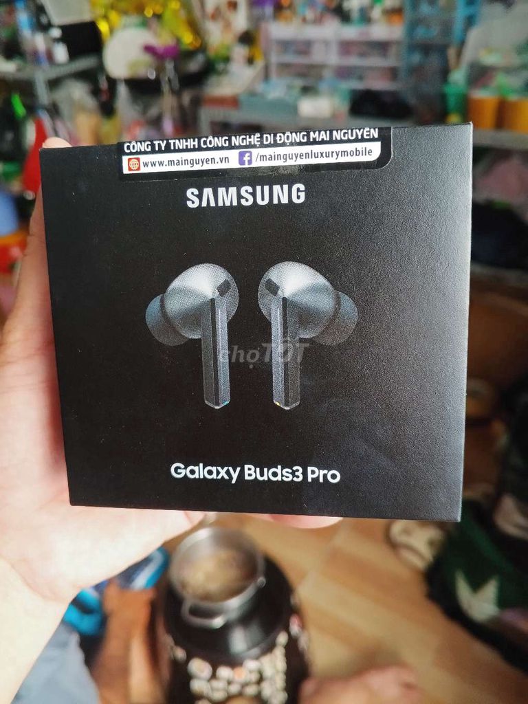 PASS Tai nghe Buds3 Pro Đen Mới. Mua bán Tivi, Âm thanh tại Huyện Hóc Môn Tp Hồ Chí Minh được đăng bởi Shop Chuyên sale hàng hãng  hình 1