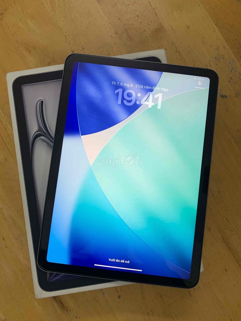 Apple iPad Air 11-inch (M3) 128GB Xám. Mua bán Máy tính bảng tại Quận Bình Thạnh Tp Hồ Chí Minh được đăng bởi Khải bán điện thoại hình 1