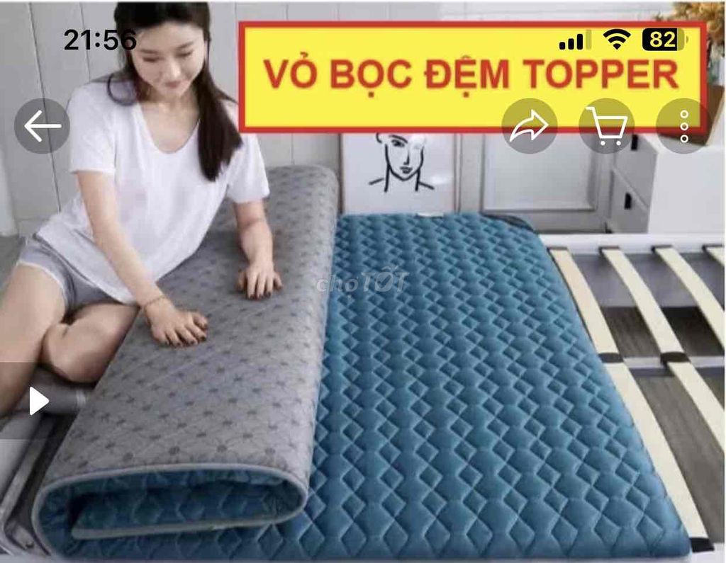 vỏ sơ cua bọc đệm thảo dược. Mua bán Giường, chăn ga gối nệm tại Quận Thanh Xuân Hà Nội được đăng bởi An Ninh hình 1