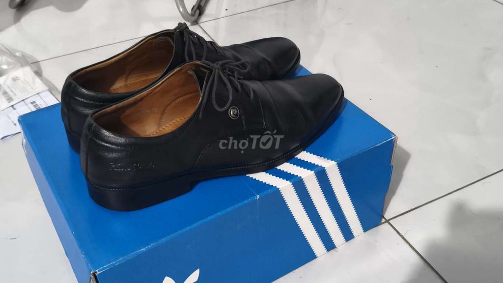 Giày tây Pierre Cardin Oxford Nam Da Đen 42. Mua bán Giày dép tại Quận Ba Đình Hà Nội được đăng bởi Vu kha  hình 1