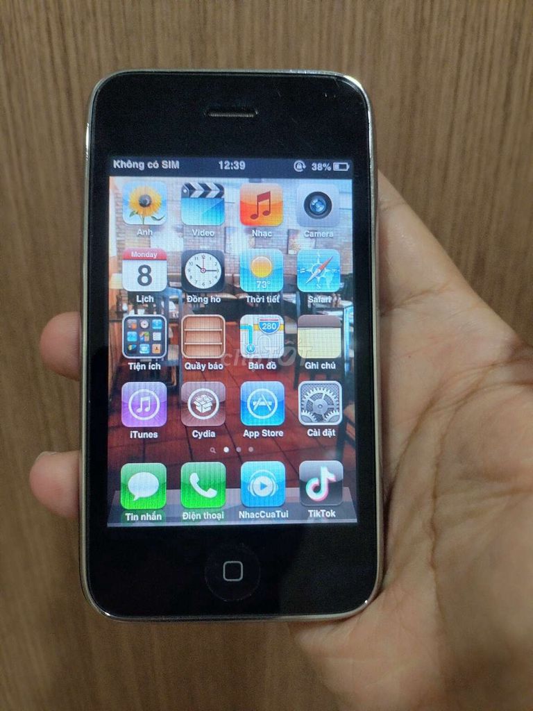 Apple iPhone 3GS 16GB Đen. Mua bán Điện thoại tại Quận Cầu Giấy Hà Nội được đăng bởi Hoàng Anh Táo Cổ hình 1
