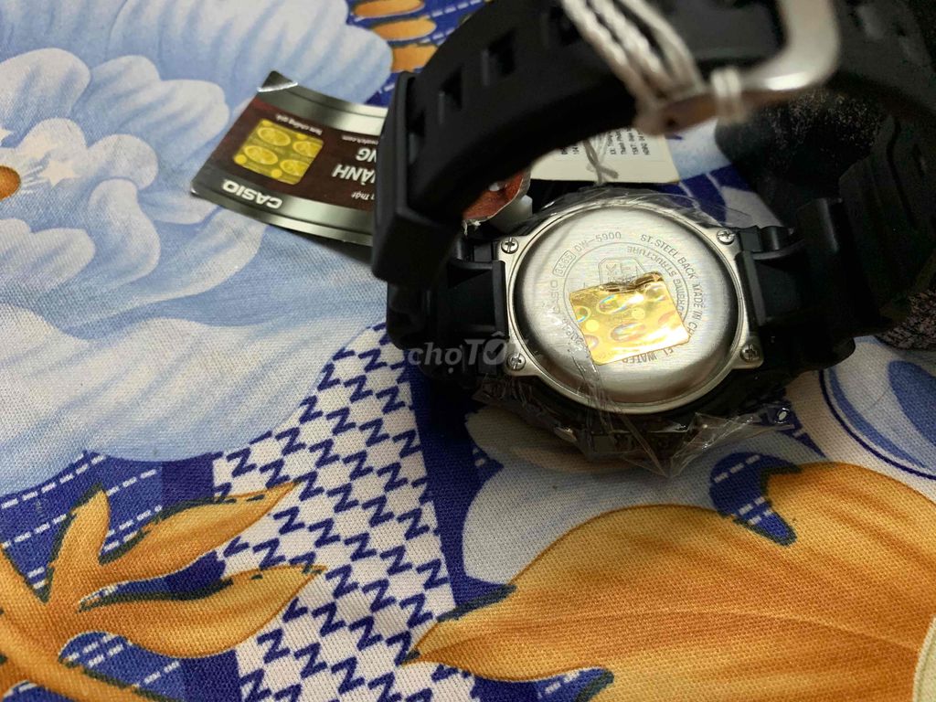 G shock 45.2 mm Nam DW-5900-1DR 20 ATM mới box