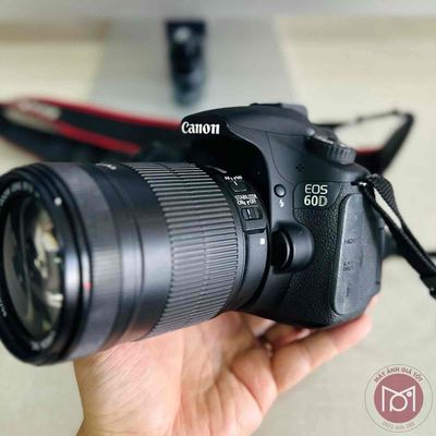 Canon 60D + Lens 18-135 IS, máy đẹp 9K shot