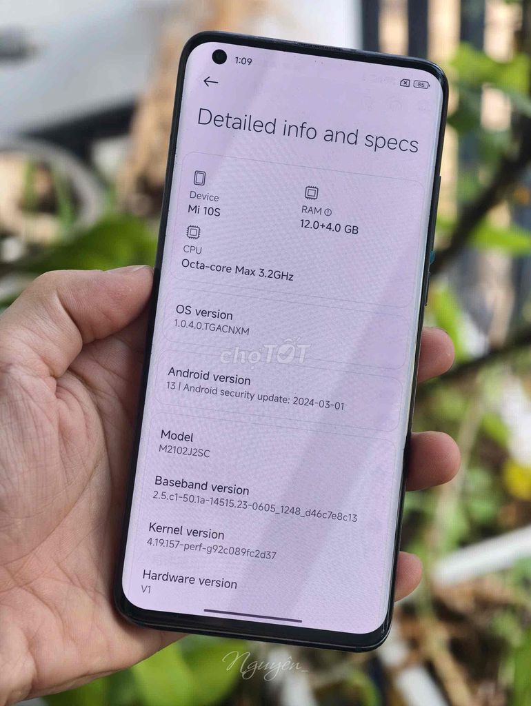 Xiaomi Mi 10s 12/256GB Đen Loa cực HAY. Mua bán Điện thoại tại Thành phố Thủ Đức Tp Hồ Chí Minh được đăng bởi Nguyên hình 1