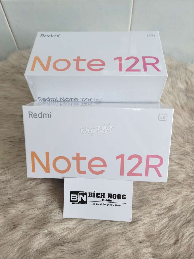 Điện thoại Redmi Note 12R 5G (Ram 4-6-8GB/128GB)